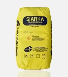 Микроудобрение Сера гранулированная с бентонитом S-90%, бентонит-10%, 25 кг (Siarkopol)