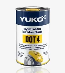 Гальмівна рідина Yuko DOT 4, 600 мл