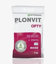 Мікродобриво Plonvit (Плонвіт) Оптi 20-20-20 + Мікро, 2 кг (Intermag)