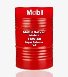 Моторна олива Mobil Delvac Modern 15W-40 Super Defense V4, 180 кг