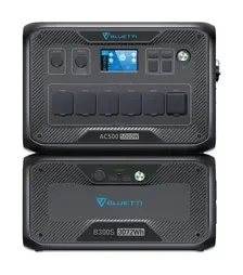 Комплект зарядних станцій Bluetti AC300 + battery module B300, 2,4 кВт