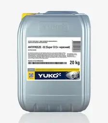 Антифриз Yuko -32 G12+ червоний, 20 кг