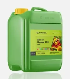Микроудобрение Хелат Цинка 130, 20 л (Галичина)
