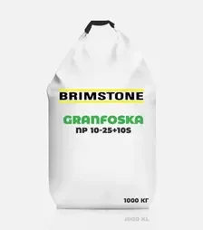 Добриво фосфорне Granfoska NP 10-25+10S (Гранфоска), 1 000 кг (Brimstone)