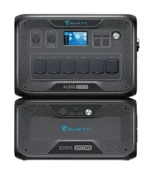 Комплект зарядних станцій Bluetti AC500 + B300S Home Battery Backup, 5 кВт