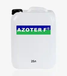 Біодобриво Azoter F (Азотер), 25 л
