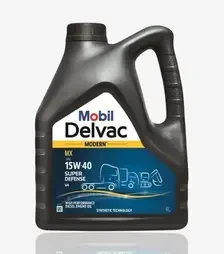 Моторное масло Mobil Delvac Modern 15W-40 Super Defense V4, 4 л