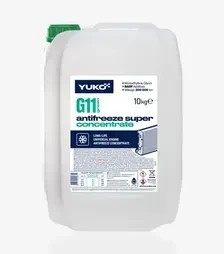 Антифриз Yuko концентрат Super G11 зеленый, 10 кг