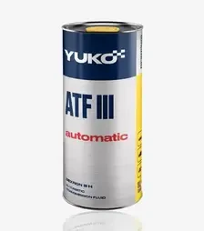 Трансмиссионная смазка Yuko ATF III, 1 л