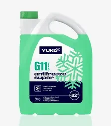 Антифриз Yuko -32 G11 зелений, 5 кг