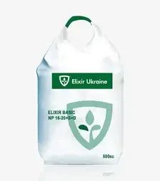 Добриво фосфорне Elixir Basic NP 16-20+S+B (Еліксір Бейсік), 500 кг (Elixir Zorka)