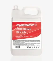 Антифриз Enginer G12 червоний, 10 л