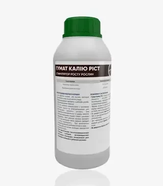 Стимулятор росту Гумат Калію Ріст, 1 л (Enzim Agro)