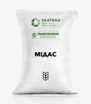 Пшениця озима Мідас, т (Saatbau)