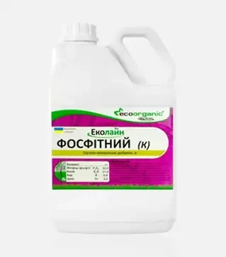Микроудобрение Эколайн Фосфитный (К), 5 л (Ecoorganic)