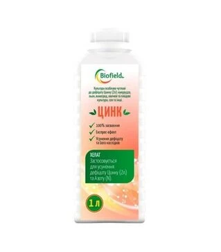 Мікродобриво Цинк, 1 л (BioField)