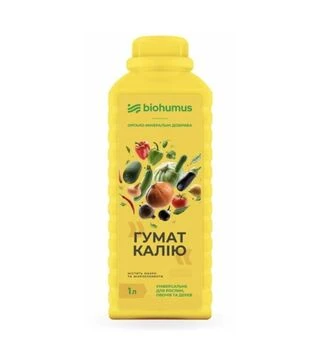 Біодобриво Гумат Калiю, 1 л (BioHumus)