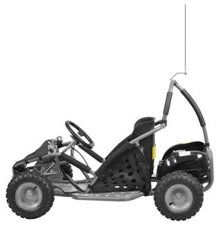 Багі акумуляторний HECHT 54812 SILVER