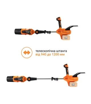 Садова повітродувка акумуляторна SEQUOIA SBLB4022BT 40 В, 252 км/год, без АКБ та ЗП