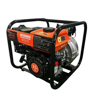 Мотопомпа GTM LGP20-2H высоконапорная, рукав 50 мм, 20 м&sup3;/ч, подъем 80 м