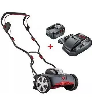 Газонокосарка акумуляторна Al-Ko EnergyFlex шпиндельна 38.4 Li з АКБ і ЗП (114034)