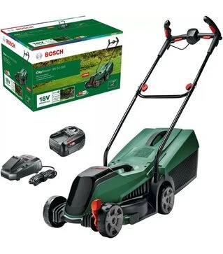 Газонокосарка акумуляторна Bosch CityMower 18В з АКБ та ЗП (06008B9A07)