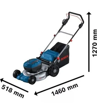 Газонокосилка аккумуляторная Bosch GRA 18V2-46 (06008C8000)