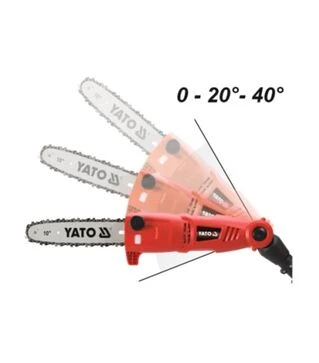 Высоторез YATO YT-84800, 710 Вт, 10"/25 см, с телескопической штангой 188-255 см