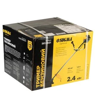 Мотокоса Sigma 2,4кВт 43,0см³, котушка,1 ніж (5612601)