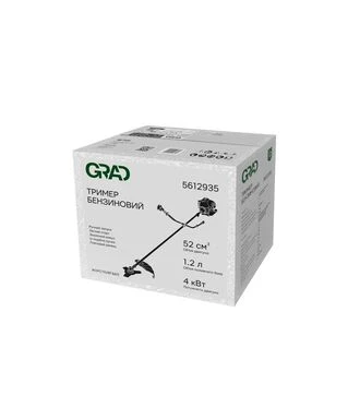 Мотокоса Grad 4,0кВт 52см³, котушка, 1 ніж (5612935)