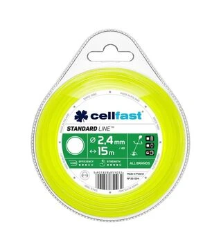 Волосінь для тримера Cellfast, кругла 2,4 мм, 15 м (35-004)