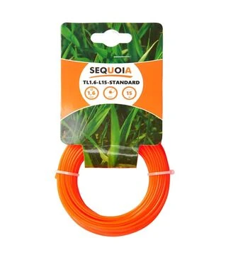 Волосінь для тримера SEQUOIA TL1.6-L15-Standard кругла, 1,6 мм, 15 м