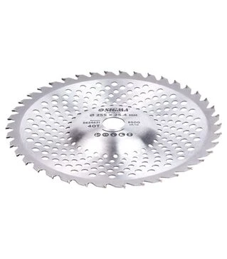 Диск для тримера Sigma з твердосплавними напайками Ø255×25,4мм, 40Т, хвилеподібний (5624621)