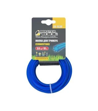 Волосінь для тримера MASTERTOOL семикутна, 3 мм, 10 м (19-1530)
