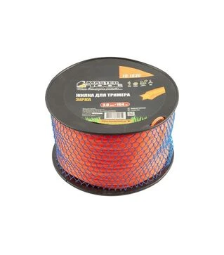 Волосінь для тримера MASTERTOOL зірка, 3 мм, 164 м котушка (19-1830)