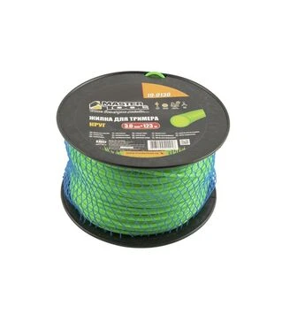 Волосінь для тримера MASTERTOOL кругла, 3 мм, 123 м котушка (19-0130)