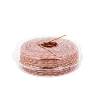 Леска для триммера MASTERTOOL SPIRAL, бесшумная, 2,7 мм, 71 м блистер (19-1613)