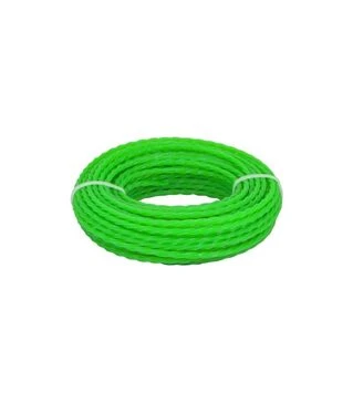 Леска для триммера MASTERTOOL квадрат витая, 2,7 мм, 15 м (19-1227)