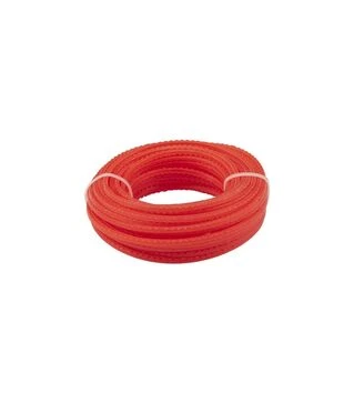 Волосінь для тримера MASTERTOOL ПІРАНЬЯ, квадрат зубчатий, 3 мм, 15 м (19-0530)