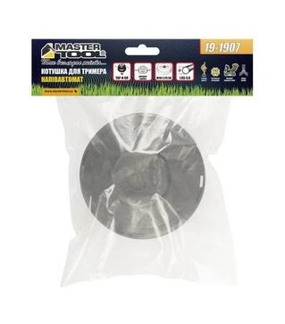 Катушка для триммера MASTERTOOL полуавтоматическая, M10*1,25 FLH (19-1907)