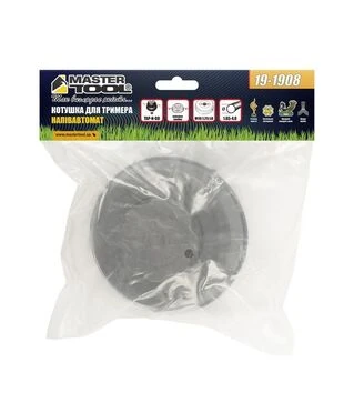 Катушка для триммера MASTERTOOL полуавтоматическая PROFI M10*1,25 FLH (19-1908)