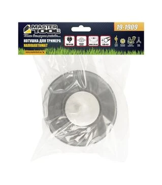 Катушка для триммера MASTERTOOL полуавтоматическая PROFI M10*1,25 FLH (19-1909)