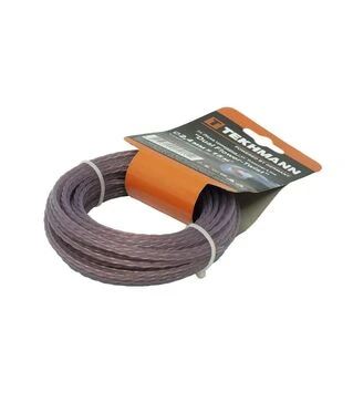 Волосінь для тримера Tekhmann DUAL Flower-Twist, 2,4 мм, 15 м (T.40924015)