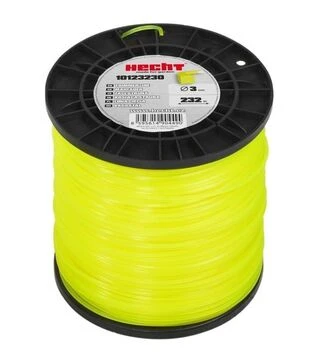 Волосінь для тримера HECHT 3 мм, 232 м, квадратна (HECHT10123230)