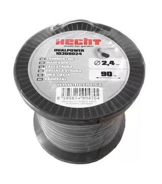 Волосінь для тримера HECHT 2,4 мм, 90 м, кругла (HECHT10309024)