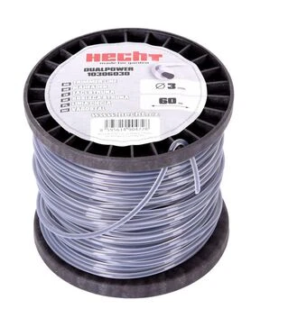 Леска для триммера HECHT 3 мм, 60 м, круглая (HECHT10306030)