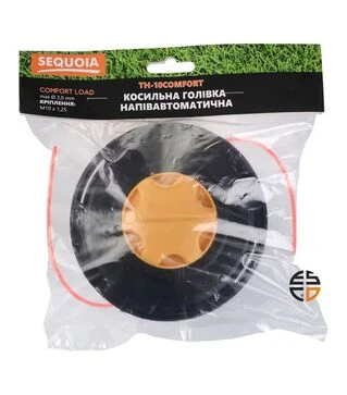 Косилочная головка SEQUOIA &Oslash;3,0 мм, 10х1,25LH, 2 нити, полуавтомат с системой Comfort Load (TH-10Comfort)