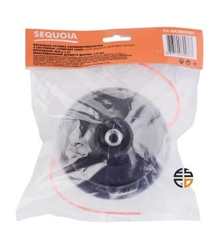 Косилочная головка SEQUOIA &Oslash;3,0 мм, 10х1,25LH, 2 нити, полуавтомат с системой Comfort Load (TH-10Comfort)