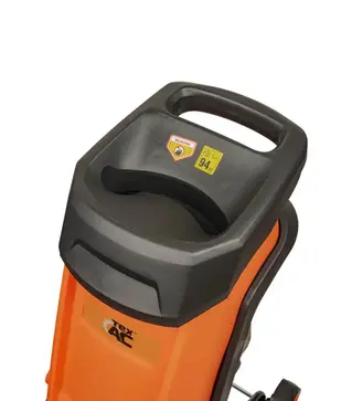 Садовий подрібнювач Tex.AC TA-SH2600, 2600 Вт, бак 40 л, діаметр гілки до 45 мм