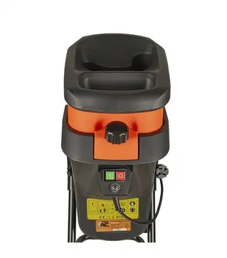 Садовий подрібнювач Tex.AC TA-SH2600, 2600 Вт, бак 40 л, діаметр гілки до 45 мм